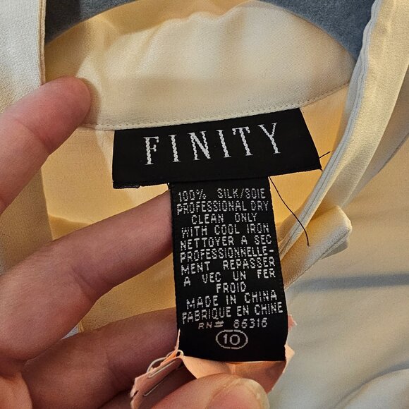 Vintage Finity Silk Blouse - Picture 3 of 6